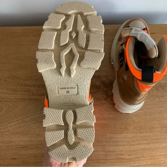 MSGM Suede Hiking Boots size 38 - Picture 6 of 8